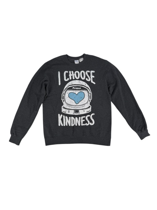 Port and Company Tops - I Choose Kindness Port & Company Black Crewneck Sweatshirt Size Medium Women’s